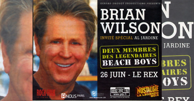 Brian Wilson au Grand Rex, Paris, mardi 26 juin 2007